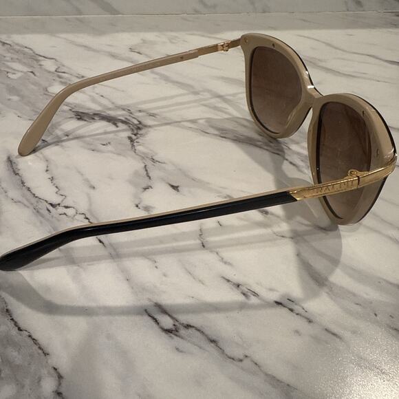 RALPH RA5203 1090/13 Cat Eye Black Gold Polarized Brown Women READ - Picture 3 of 9